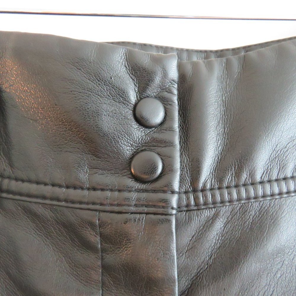 ARITZIA WILFRED High Tied Pant in Black Vegan Leather - Size US 00 (No belt) - Picture 6 of 16